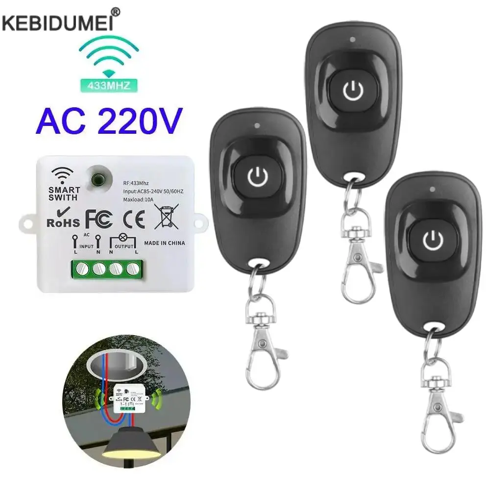 Home Cinema Night - 433Mhz Universal Wireless Remote Control Switch