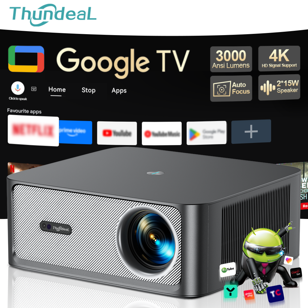 Home Cinema Gaming - ThundeaL TD98Pro 4K Full HD Projector