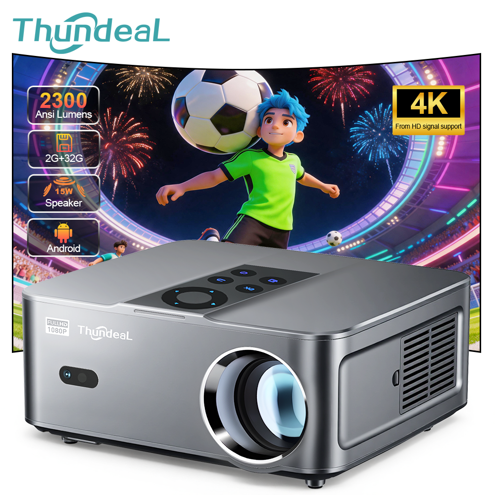 Home Cinema Complet - ThundeaL TD98 Mini Full HD 1080P