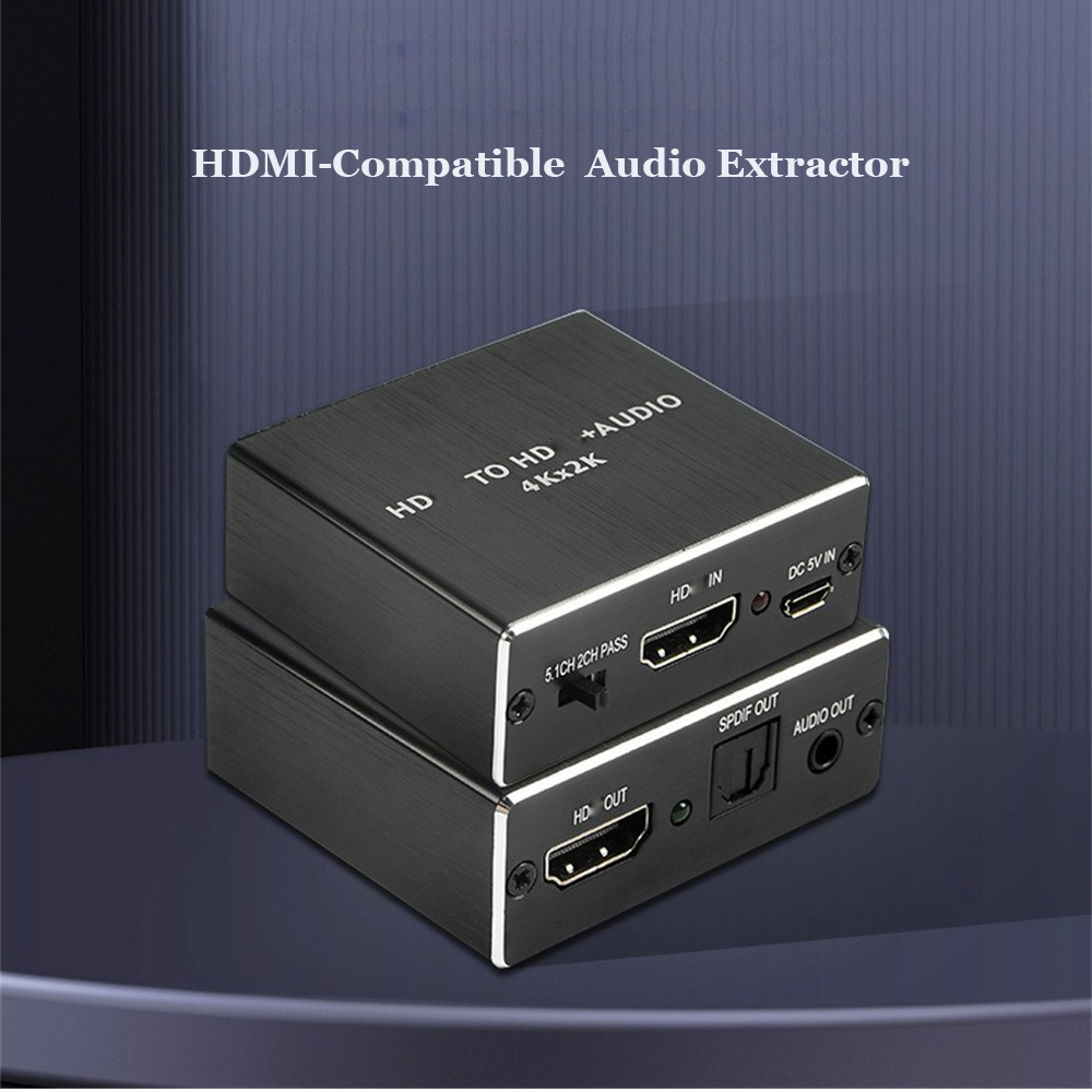 Home Cinema Choice - HDMI-Compatible Audio Extractor 3.5mm 4k X