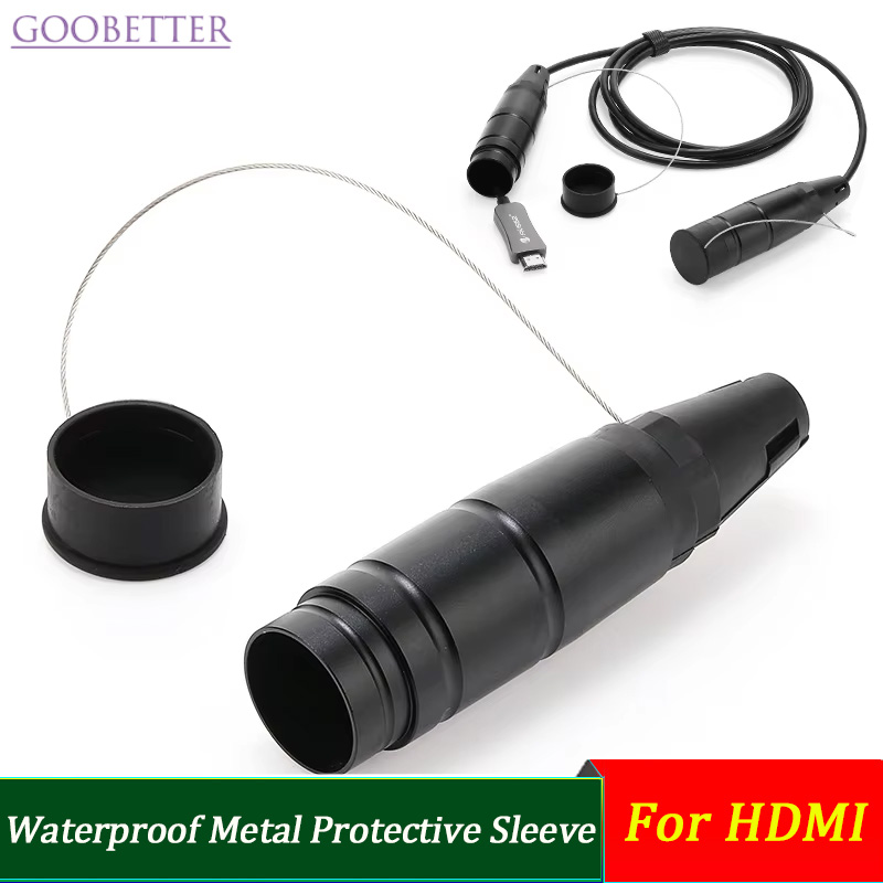 Home Cinema Choice - Metal Waterproof Protective Sleeve for HDMI