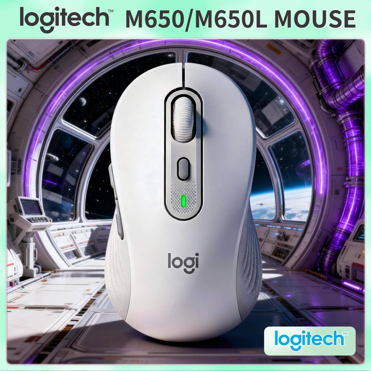 Logitech Home Cinema - Logitech M650 M650L Ergonomic Bluetooth Mouse