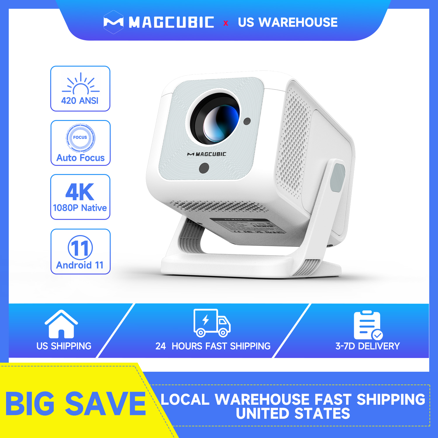 Magcubic HY310X Portable Proje - Home Cinema Complet บทวิจารณ์และราคา