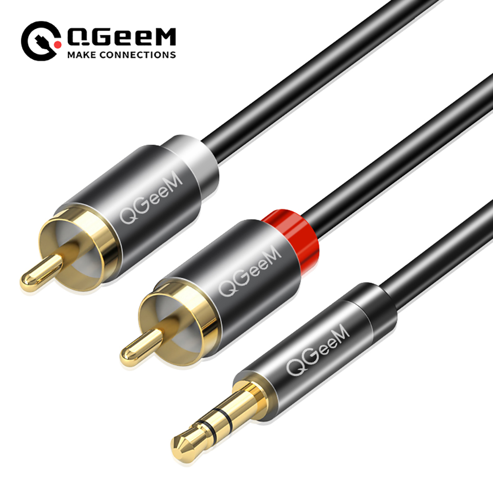 QGeeM RCA Cable 2RCA to 3.5 Au - Home Cinema Choice บทวิจารณ์และราคา