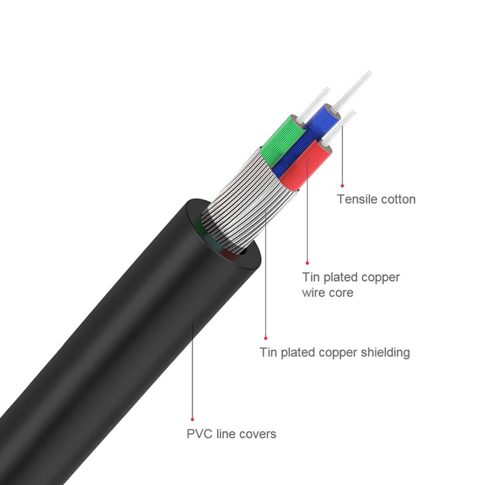 QGeeM RCA Cable 2RCA to 3.5 Au - Home Cinema Choice บทวิจารณ์และราคา