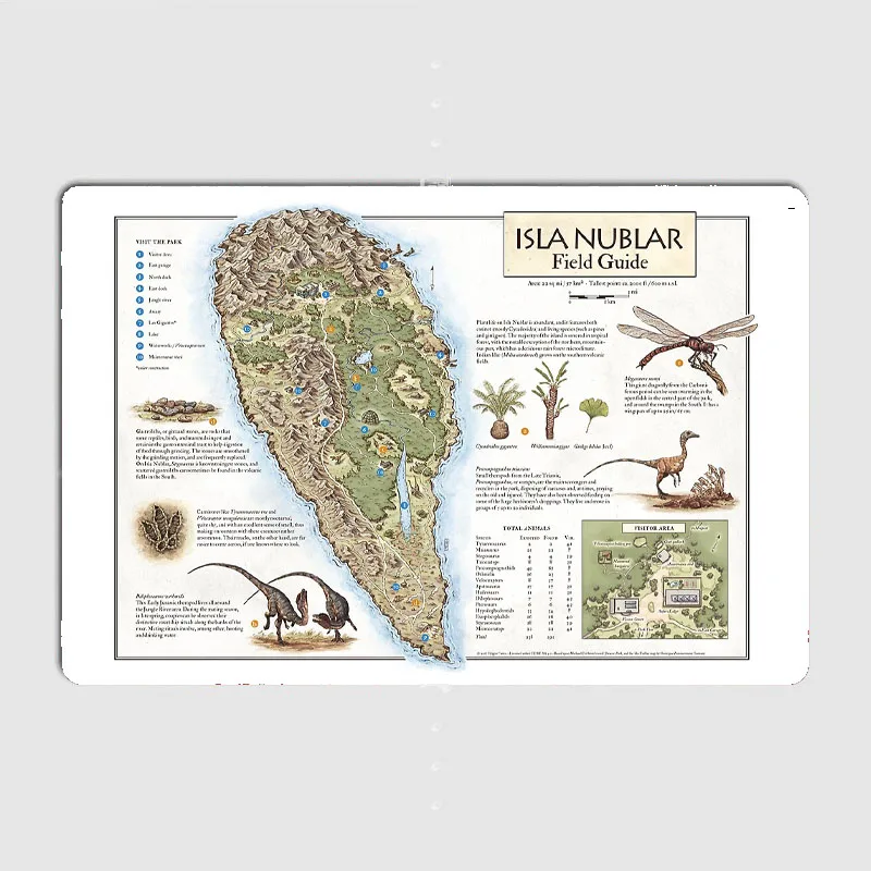 Isla Nublar Field Guide - Jura - Home Cinema Guide บทวิจารณ์และราคา