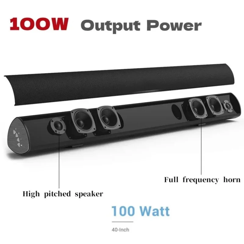 Powerful TV Soundbar Wired 100 - Home Cinema Of Soundbar บทวิจารณ์และราคา