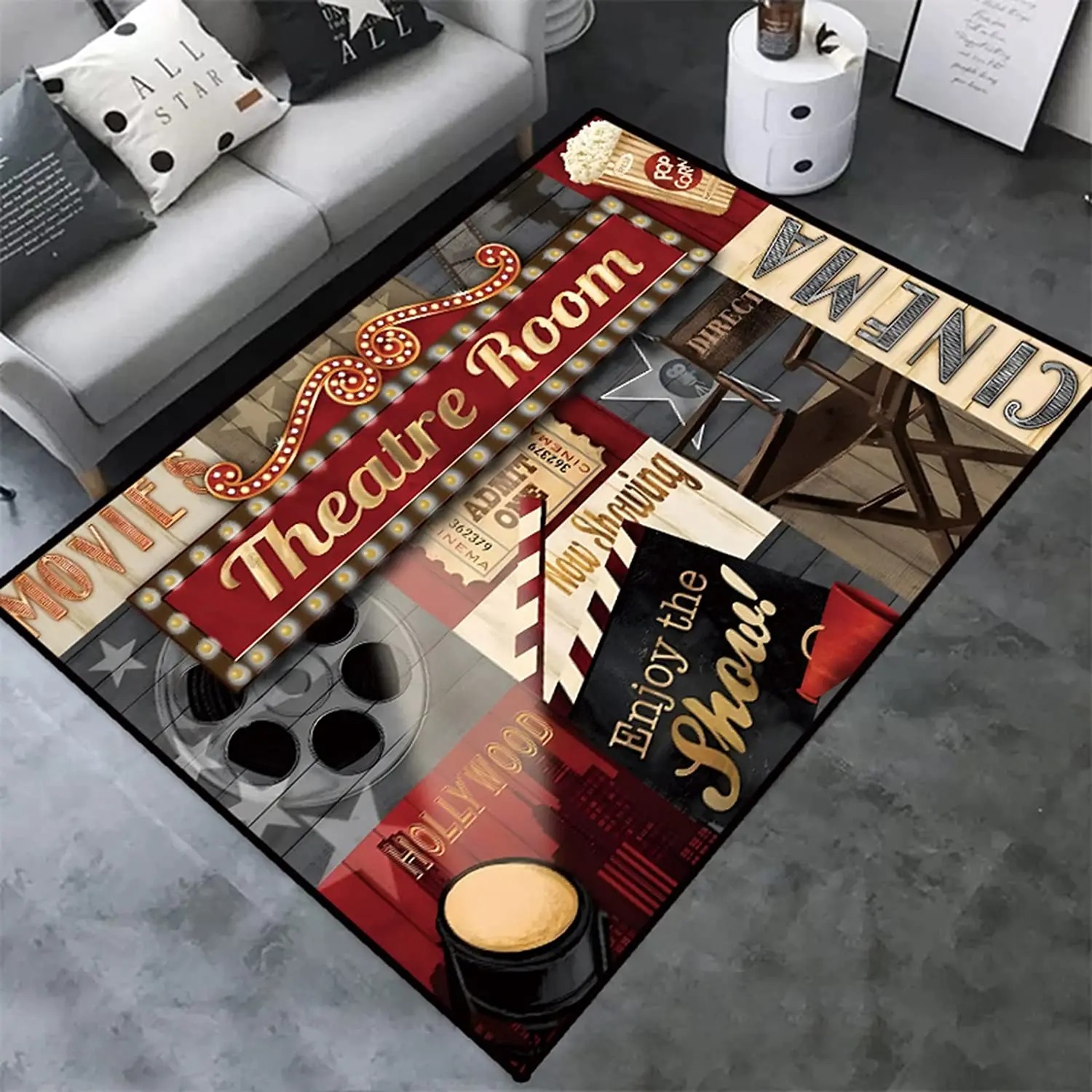 Vintage Projector Theme Movie  - Home Cinema Night บทวิจารณ์และราคา
