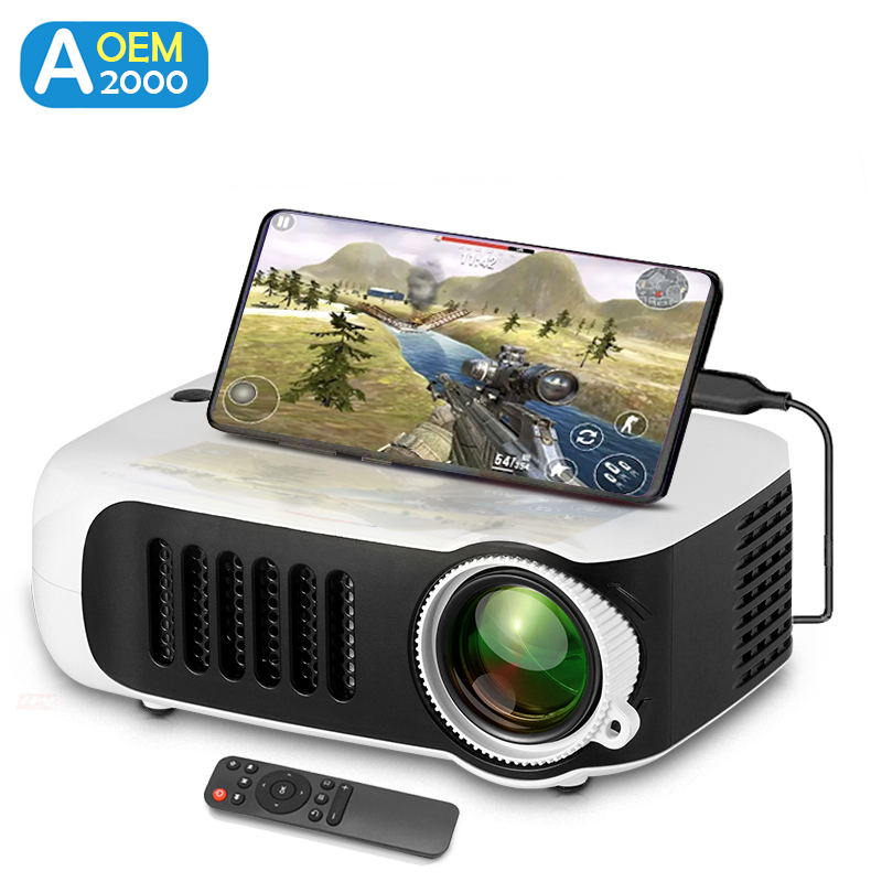 A2000 Mini Projector Portable  - Home Cinema Night บทวิจารณ์และราคา