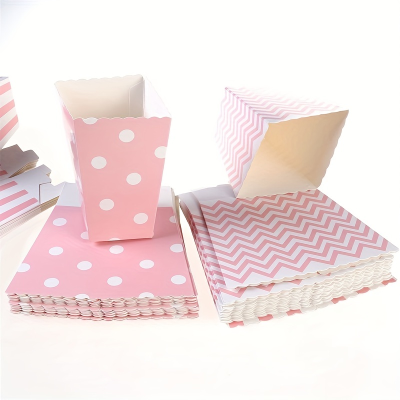 12pcs/pack, Pink Paper Popcorn - Home Cinema Furniture บทวิจารณ์และราคา