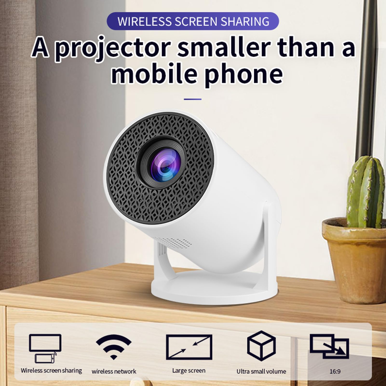 M5 8K Wifi 6 Projector Ultra H - Home Cinema Gaming บทวิจารณ์และราคา