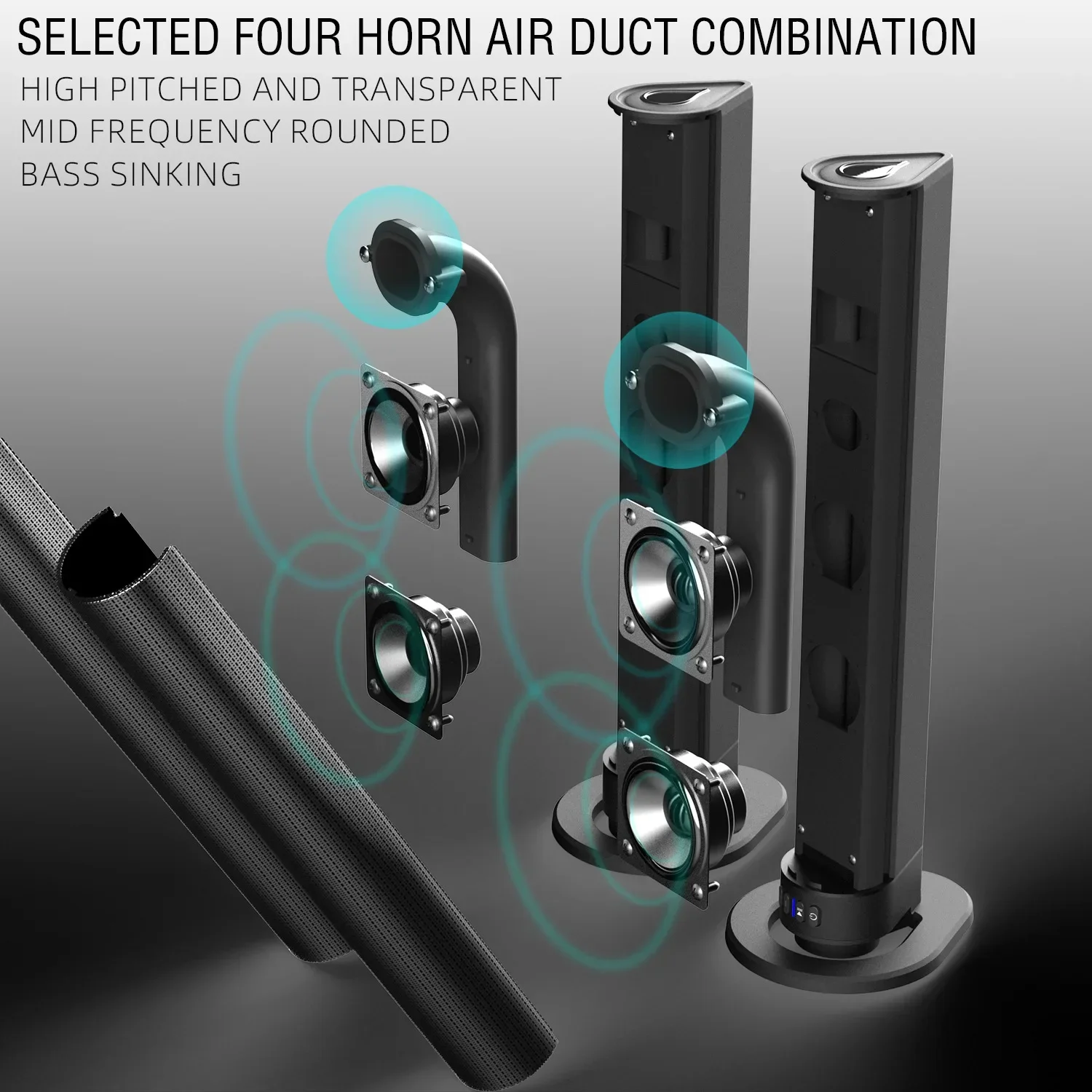 120W BS-56 TV Bluetooth Speake - Home Cinema Of Soundbar บทวิจารณ์และราคา