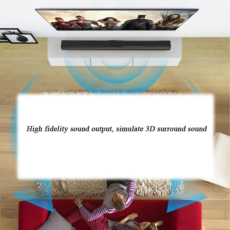 Cinema 3D Surround Sound Speak - Home Cinema Of Soundbar บทวิจารณ์และราคา