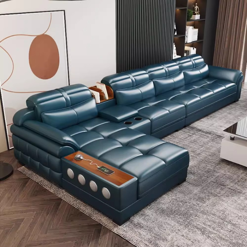 Genuine Leather Small Apartmen - Home Cinema In Small Room บทวิจารณ์และราคา