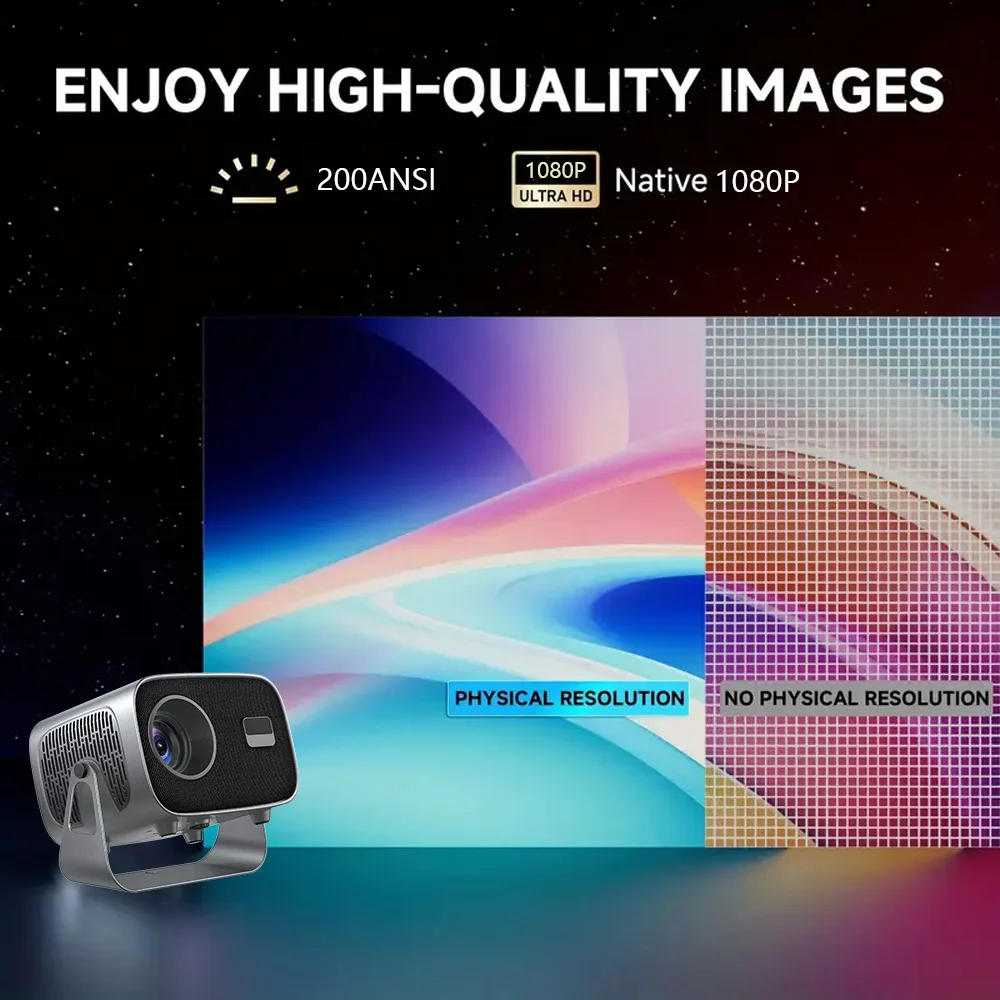 New A10 4K Android13 Projector - Home Cinema Night บทวิจารณ์และราคา