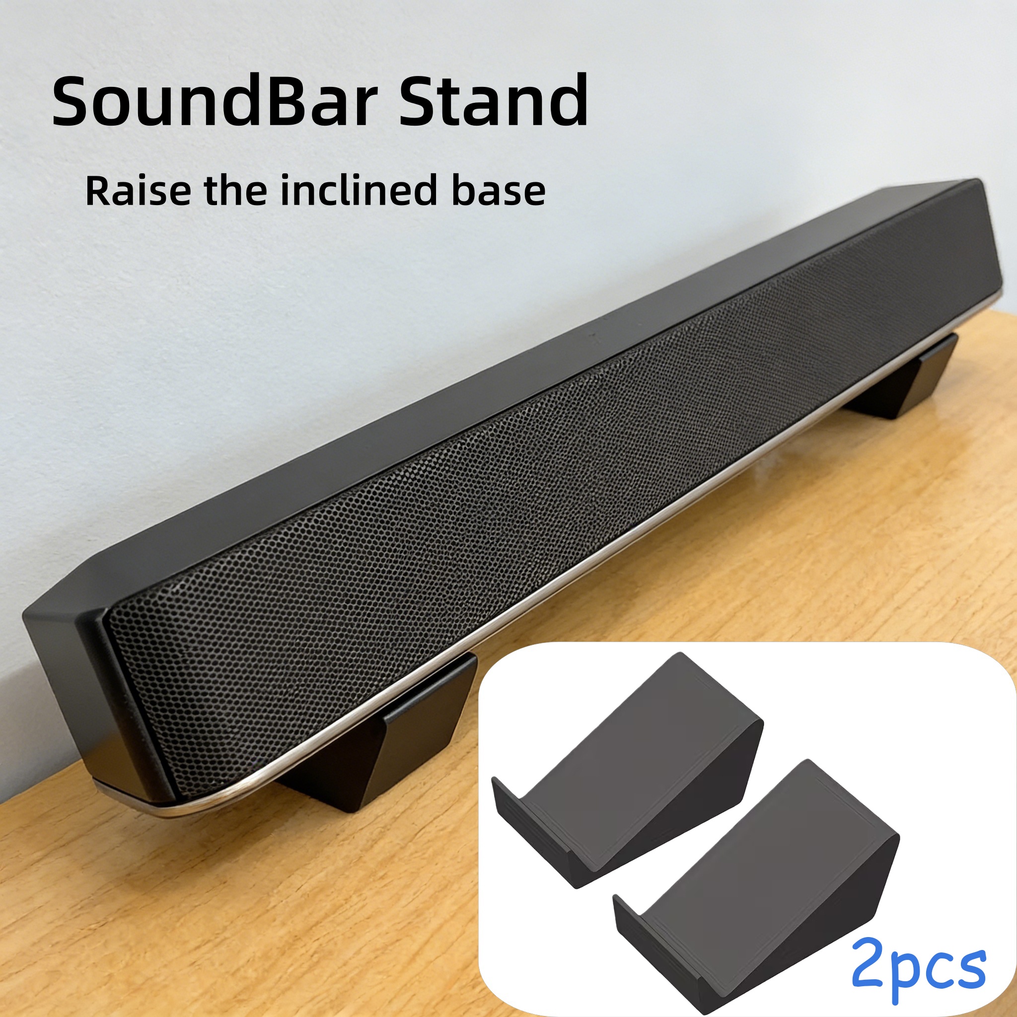 2pcs Universal SoundBar Stand  - Home Cinema Furniture บทวิจารณ์และราคา