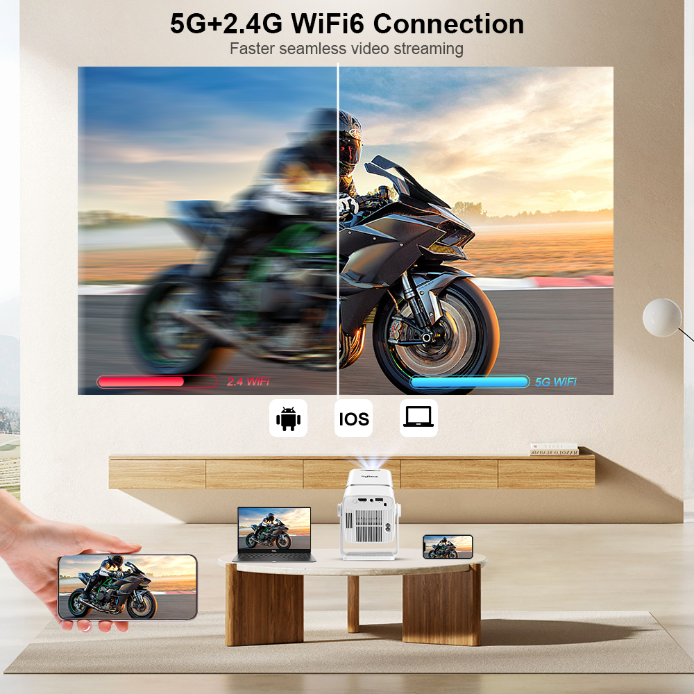 ThundeaL Mini HD Projector TD8 - Home Cinema Complet บทวิจารณ์และราคา