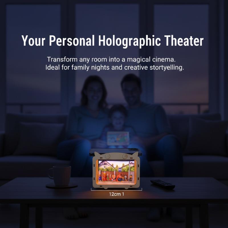 1Set DIY Holographic Display 3 - Home Cinema Diy บทวิจารณ์และราคา