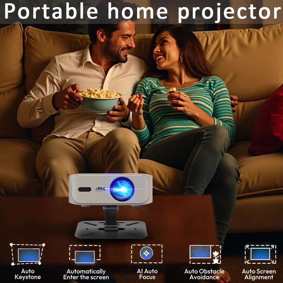 4K UHD Projector 35000 Lumens  - Home Cinema Complet บทวิจารณ์และราคา
