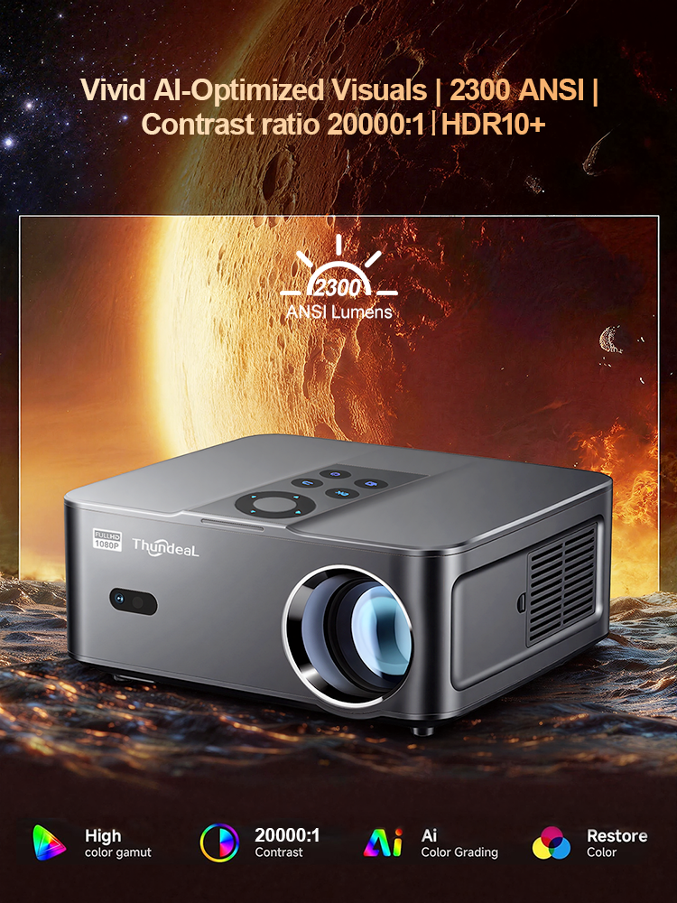 ThundeaL TD98 Mini Full HD 108 - Home Cinema Complet บทวิจารณ์และราคา