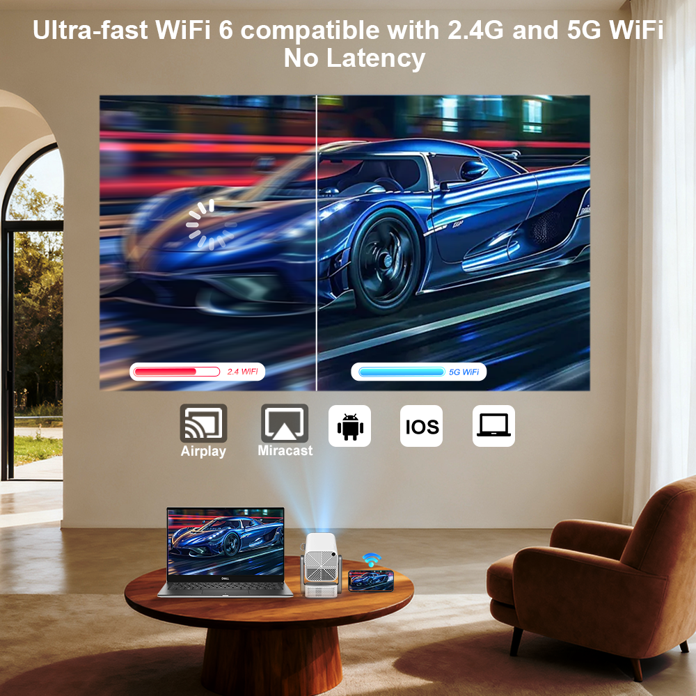 ThundeaL New TD80Pro 4K Full H - Home Cinema Complet บทวิจารณ์และราคา
