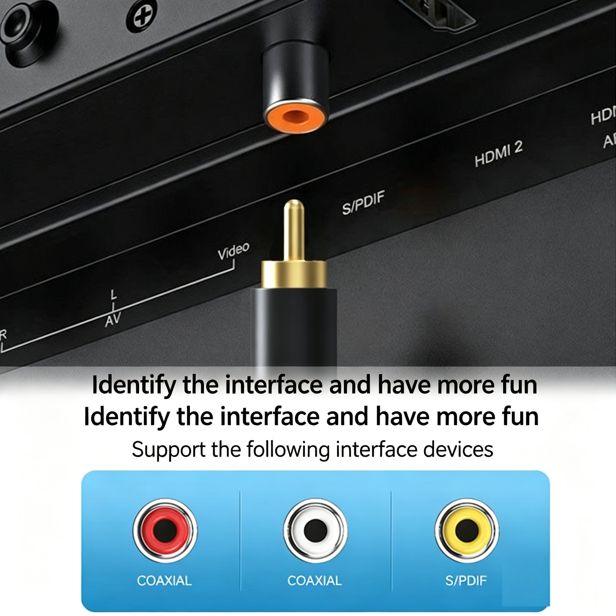 Coaxial Digital Audio Cable Su - Home Cinema Furniture บทวิจารณ์และราคา