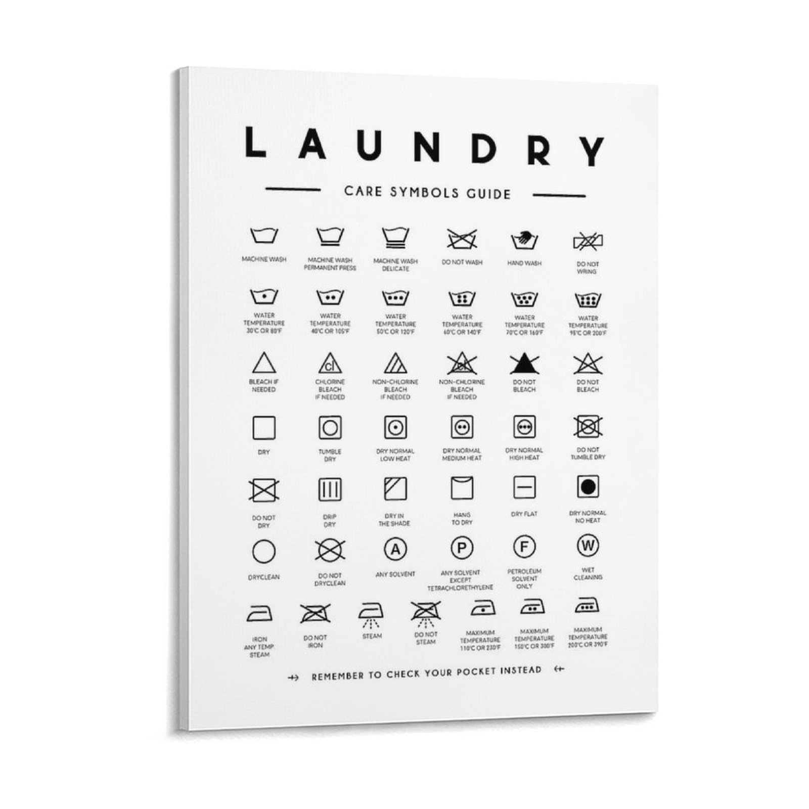 Laundry Symbols Guide Care For - Home Cinema Guide บทวิจารณ์และราคา