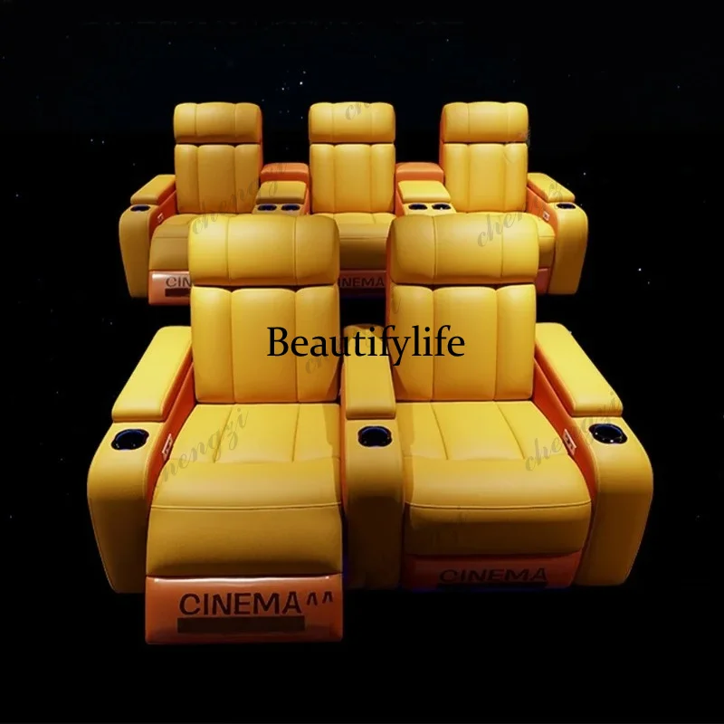 G153 Luxury Genuine Leather El - Home Cinema Furniture บทวิจารณ์และราคา