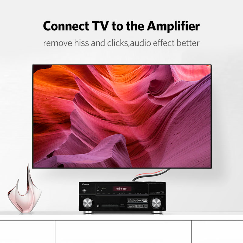 UGREEN 2RCA to 2 RCA Male to M - Home Cinema Furniture บทวิจารณ์และราคา