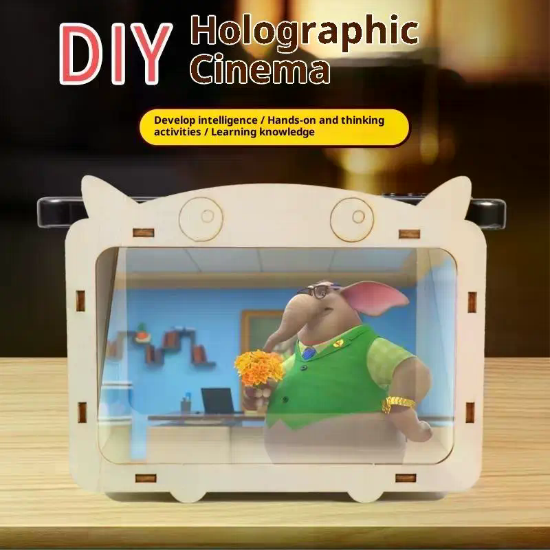 1Set DIY Holographic Display 3 - Home Cinema Diy บทวิจารณ์และราคา