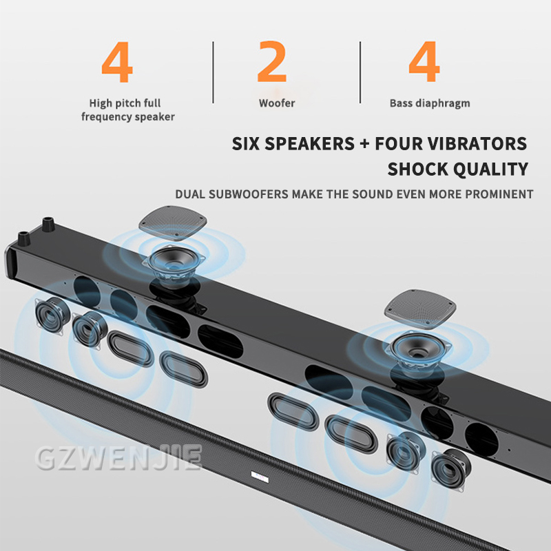 Home Theater Echo Wall TV Soun - Home Cinema Of Soundbar บทวิจารณ์และราคา