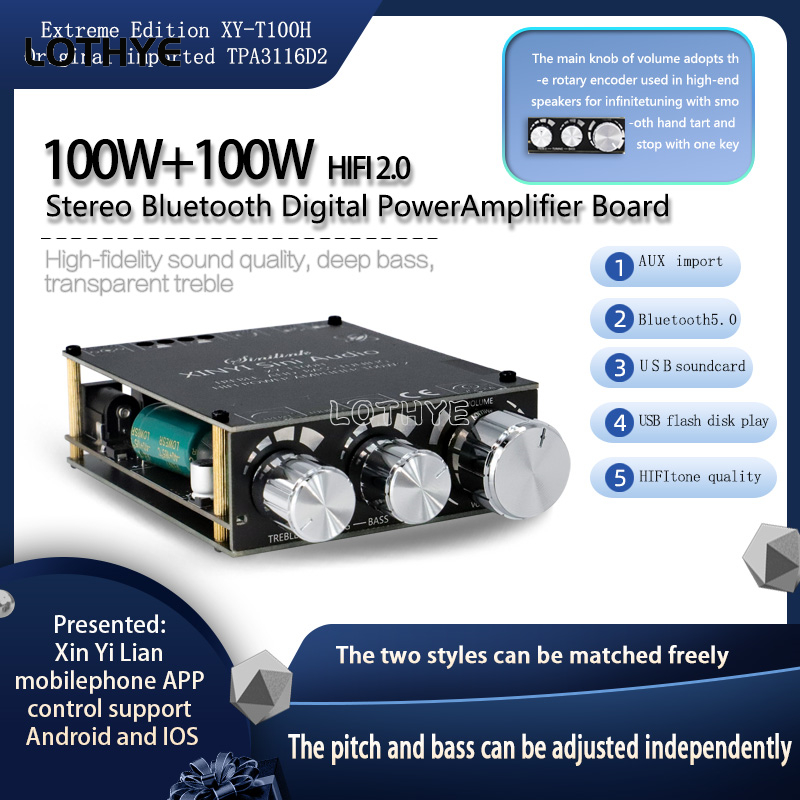100w+100w Bluetooth 5.0 Power  - Home Cinema Choice บทวิจารณ์และราคา