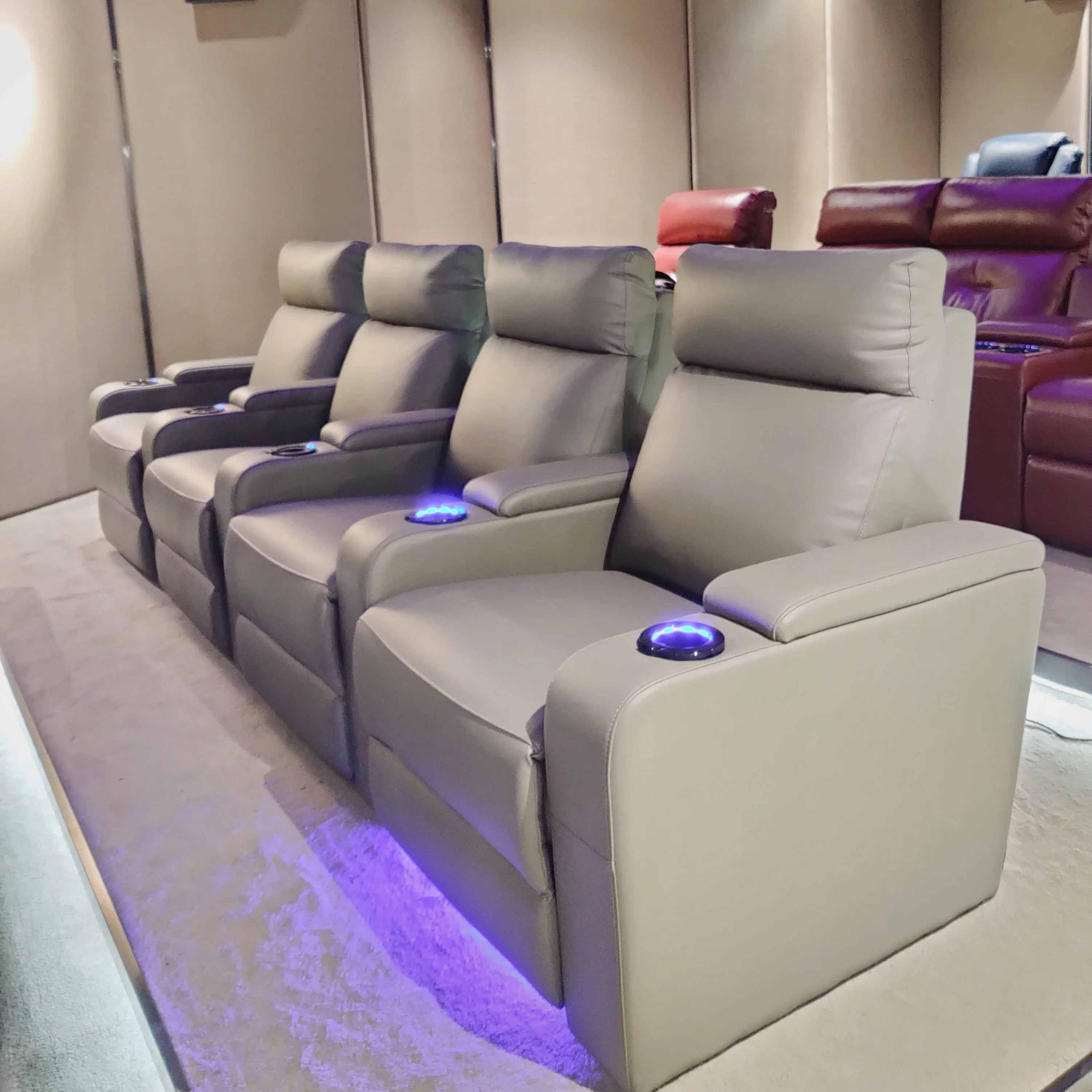 2026 Luxury Recliner Leather S - Home Cinema Furniture บทวิจารณ์และราคา