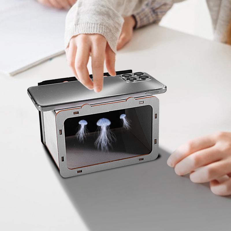 3D Holographic Projector Small - Home Cinema Diy บทวิจารณ์และราคา