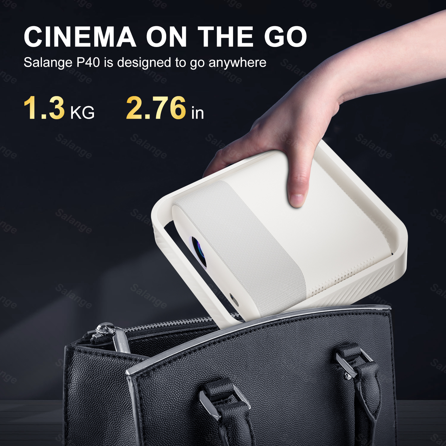 Salange 1080P Projector Androi - Home Cinema Night บทวิจารณ์และราคา