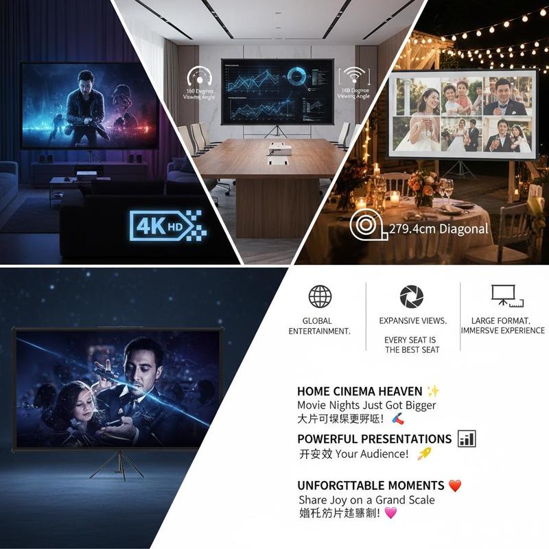 Portable Projection Display 11 - Home Cinema Gaming บทวิจารณ์และราคา
