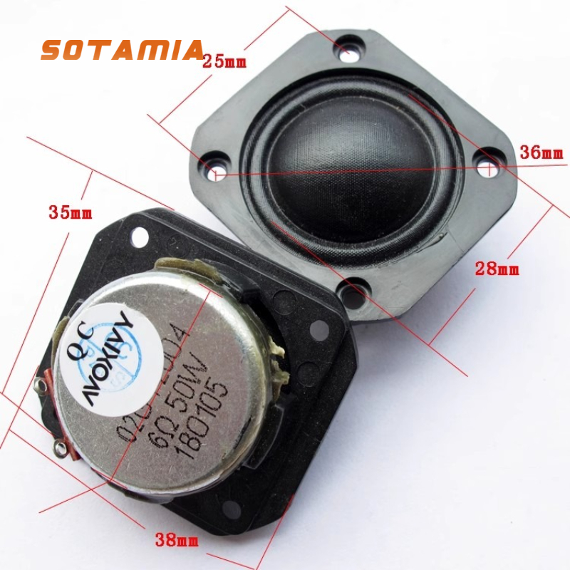 SOTAMIA 2PCS 1.25 Inch Mini Au - Home Cinema Complet บทวิจารณ์และราคา
