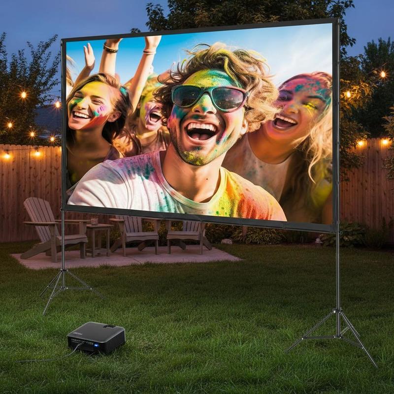 Projector Screen with Stand, 1 - Home Cinema Night บทวิจารณ์และราคา
