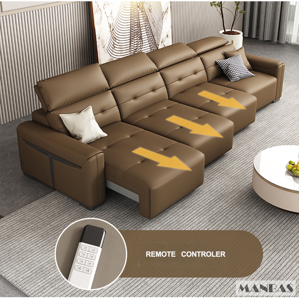 Genuine Leather Electric Conve - Home Cinema Furniture บทวิจารณ์และราคา