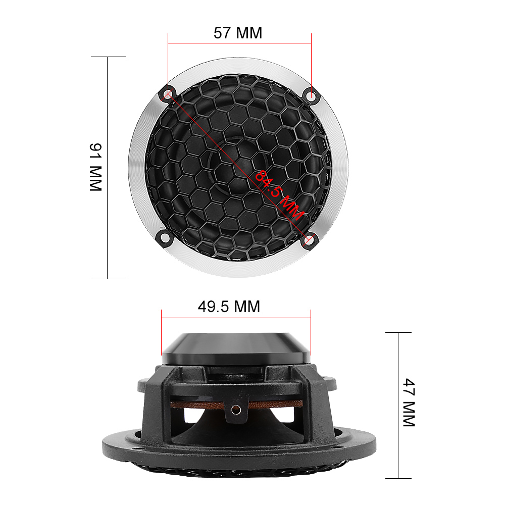 AIYIMA 2Pcs 3 Inch 4 Ohm 15W M - Home Cinema Complet บทวิจารณ์และราคา