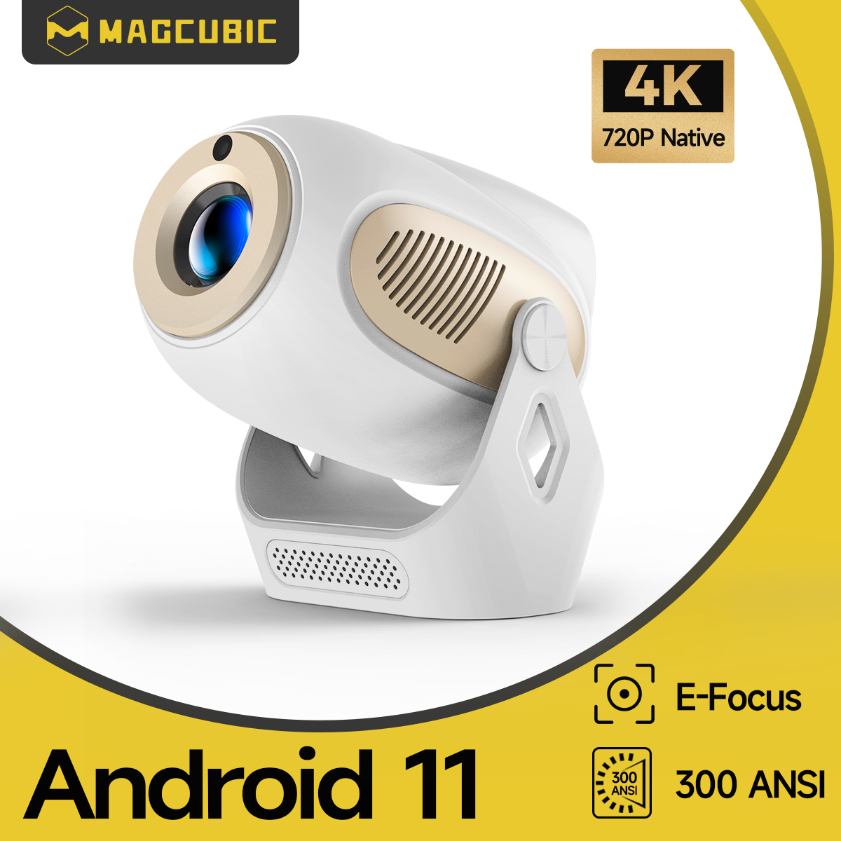 Magcubic HY300X Portable Proje - Home Cinema Night บทวิจารณ์และราคา