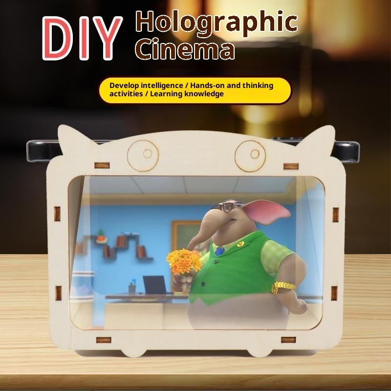 1Set DIY Holographic Display 3 - Home Cinema Diy บทวิจารณ์และราคา