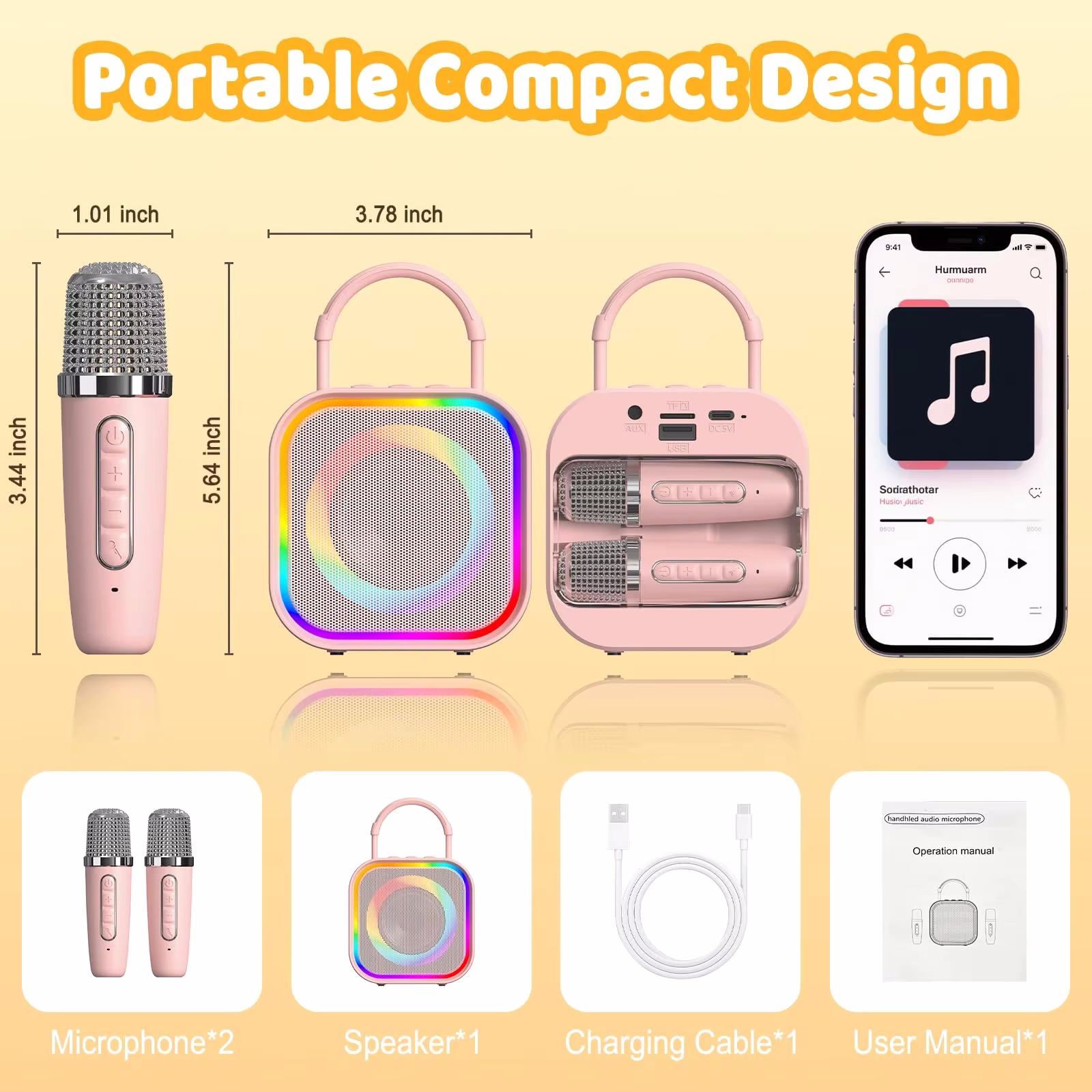 Dual Wireless Microphone Karao - Home Cinema In Small Room บทวิจารณ์และราคา