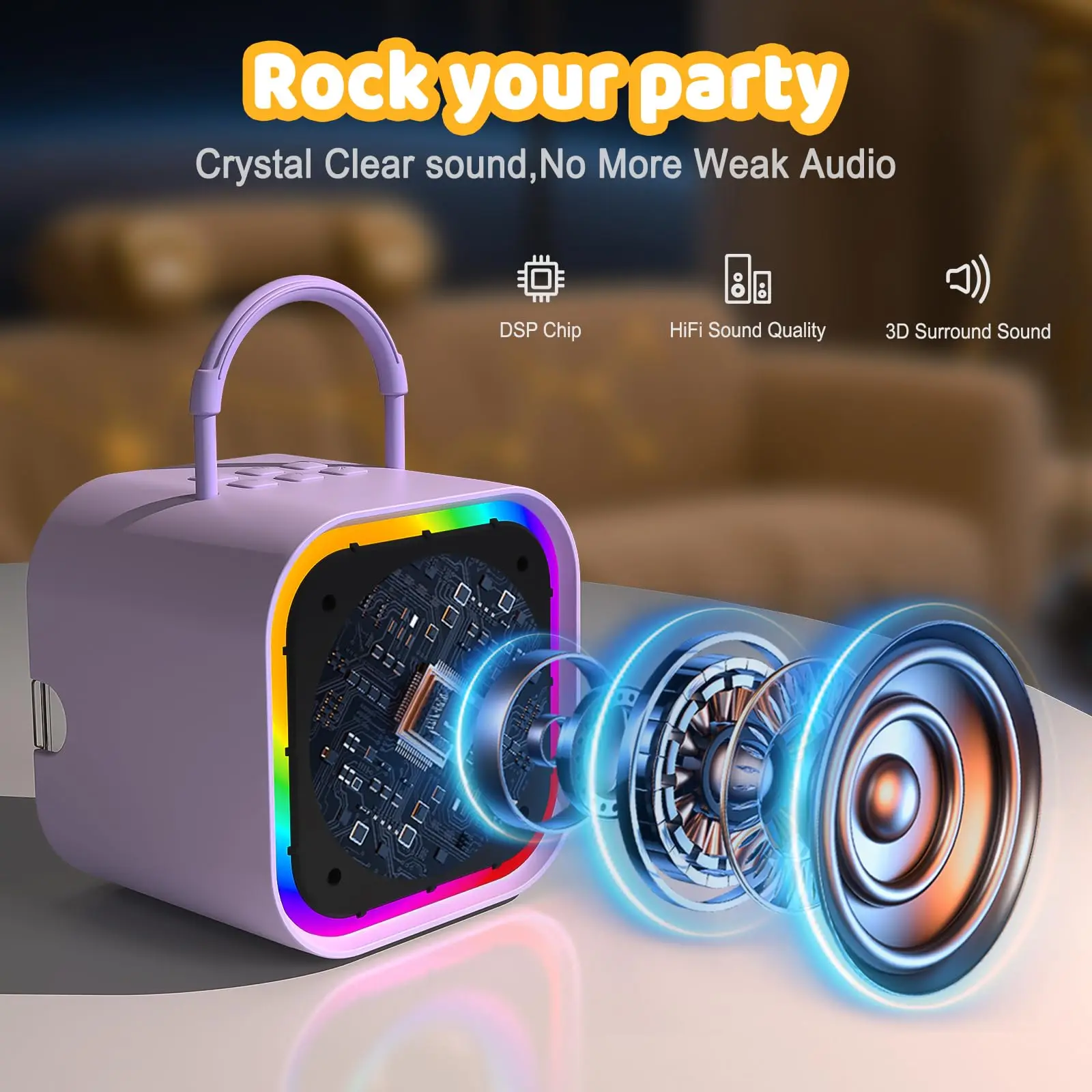 Dual Wireless Microphone Karao - Home Cinema In Small Room บทวิจารณ์และราคา
