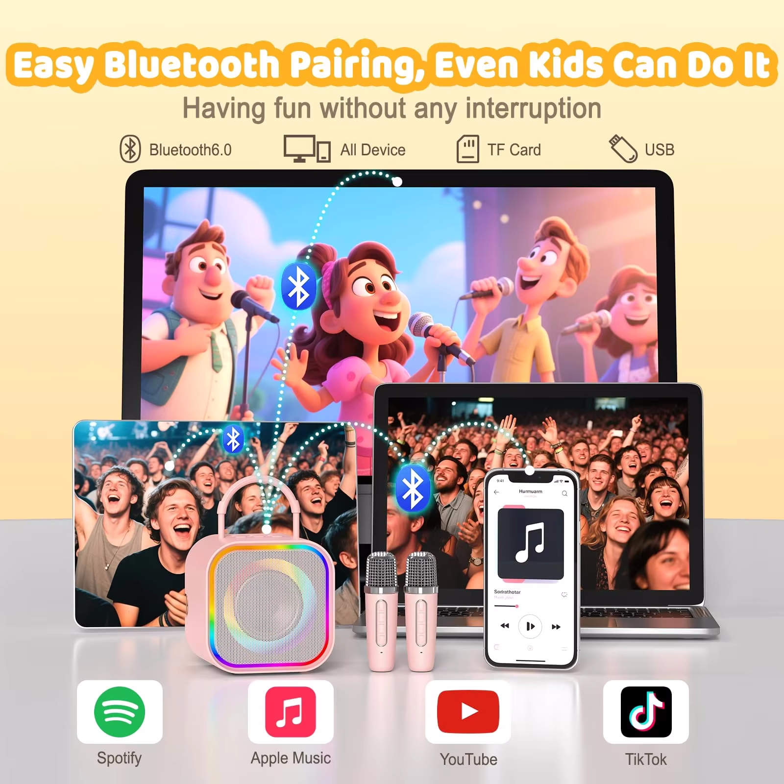 Dual Wireless Microphone Karao - Home Cinema In Small Room บทวิจารณ์และราคา
